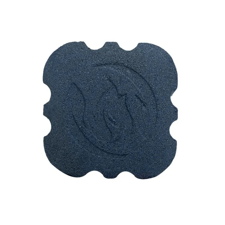 Apple Wood BBQ Grill Coal Square Shape Cube Cooking