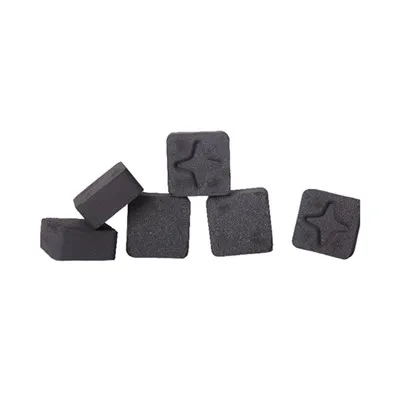 Hexagon Kokos Träkol